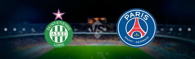 Saint-Etienne host their guests from the capital city Paris Saint-Germain at the Stade Geoffroy-Guichard in the 25th game week of the French national elite division Ligue 1.